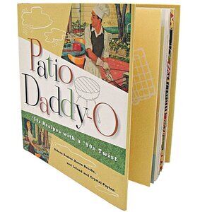 Vintage Patio Daddy-O 50s Recipes Dad BBQ Retro 1950s Party Supply Recipe Book